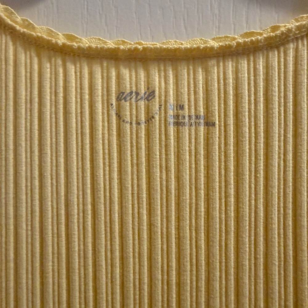 Aerie Yellow Tank Top - Picture 3 of 6